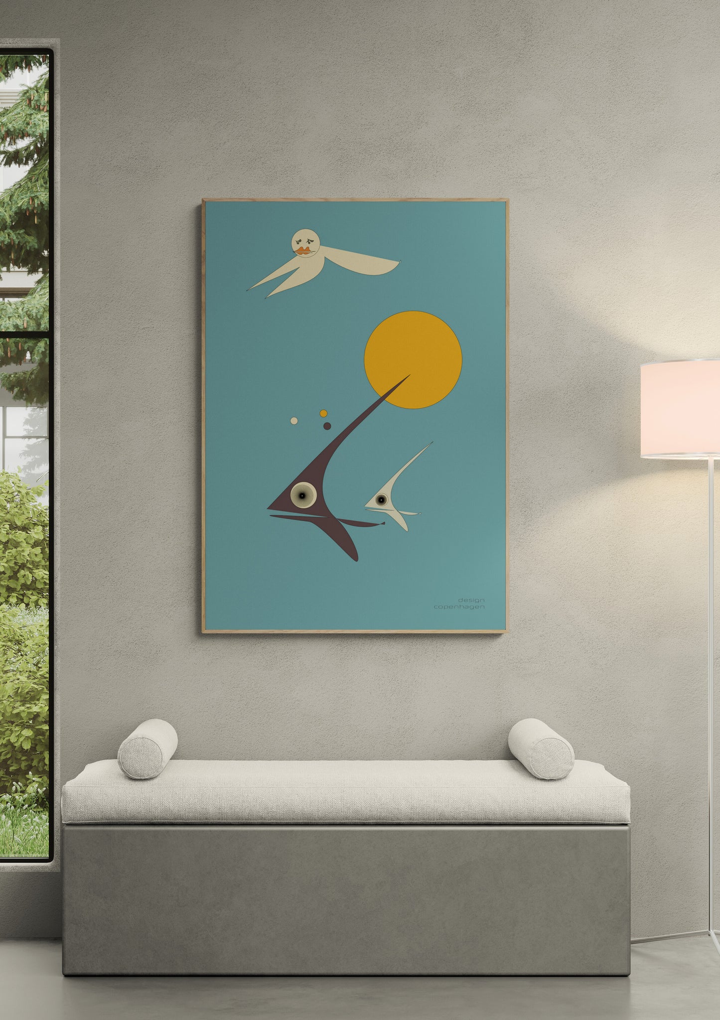 Ghost and the fish
